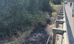 Atılan sigara izmariti muhtemel bir faciaya yol açıyordu