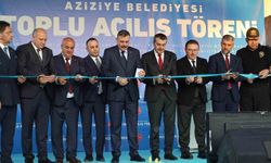 Bakan Çiftçi Aziziye'de toplu açılışlara katıldı