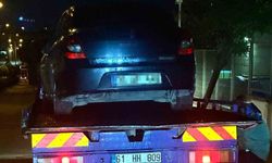 Başakşehir'de polisin nefes kesen kovalamacası kameraya yansıdı