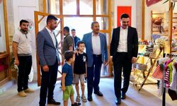 Başkan Bozkurt, Tarihi Yusuf Paşa Bedesteni'nde incelemelerde bulundu
