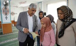 Başkan Hallaç çocukların Kur'an heyecanına ortak oldu
