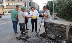 Başkan Öküzcüoğlu'ndan babasının tarifiyle işçilere serin mola