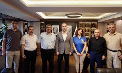 Başkan Özdemir'e UCLG üyeliği sonrası tebrik ziyaretleri sürüyor