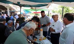 Başkan Öztürk kapalı pazar yerinde esnaf ve vatandaşlarla buluştu