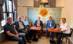 Başkan Taşlı'dan Gazeteciler Cemiyeti'ne 24 Temmuz ziyareti
