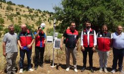 Batman'da bağ ve Antep fıstığı bahçelerine 'tahmin ve erken uyarı sistemi' kuruldu
