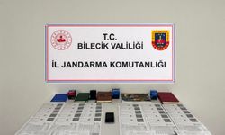Bilecik'te 14,5 milyon liralık sahte fatura ele geçirildi, 2 kişi yakalandı