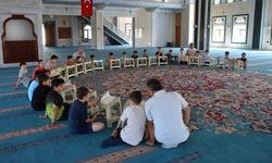 Bilecik'te camiler yaz Kur'an kurslarıyla şenlendi