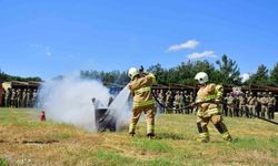 Çanakkale'de askeri personele Orman Yangınlarıyla Mücadele Eğitimi