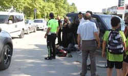 Çarşamba'da otomobille motosiklet çarpıştı: 1 yaralı