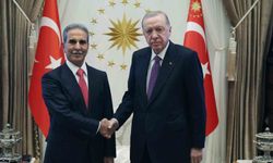 Cumhurbaşkanı Erdoğan Irak Yüksek Yargı Konseyi Başkanı Zeydan'ı kabul etti