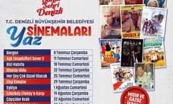 Denizli'de Açık Hava Sinema Günleri başlıyor