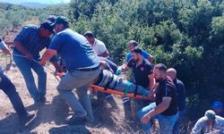 Dereye devrilen traktörün sürücüsü hayatını kaybetti