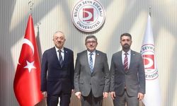 Eczacılık camiasından BŞEÜ Rektörü Kaplancıklı'ya ziyaret