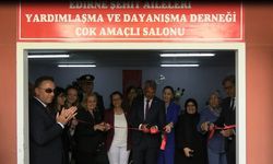 Edirne'de şehit ailelerinin el emeği göz nuru ürünleri sergilendi
