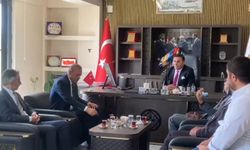Eren Üniversitesi Rektörü Necmettin Elmastaş'ın Aydınlar belediye başkanı İbrahim Ergün ile Yemekli Toplantıda Buluştu