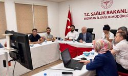 Erzincan'da evde sağlık hizmetlerinde koordinasyon ele alındı