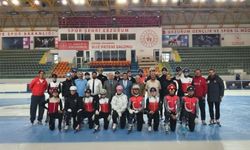 Erzurum'da Uluslararası Short Track Kampı