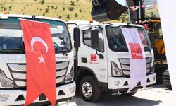Giresun Belediyesi'nin araç filosu güçlendi
