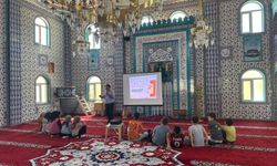 Hisarcık'ta Yaz Kur'an Kurslarında öğrenciler bilinçlendiriliyor