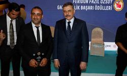 İHA Iğdır muhabiri Sebahattin Yum'a gazetecilik başarı ödülü