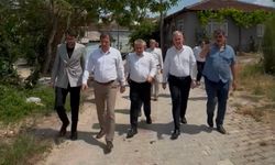 İnegöl Belediyesi kırsalda üst yapı hamlesini sürdürüyor
