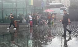 İstanbul güne yağmurla uyandı, kent bir nebze olsun serinledi
