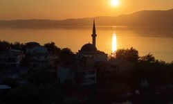İzmir ve Çanakkale'ye rakip oldu: Elazığ'da kartpostallık gün batımı