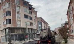 Karayolları 18. Bölge Müdürlüğü Kars'ta şehir içi yolları sıcak asfaltla yeniliyor