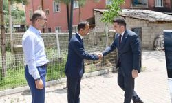 Kaymakam Abdullah Sarı'dan İlçe Millî Eğitim Müdürlüğüne ziyaret