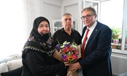 Kaymakam Helvacı'dan gazi ve şehit ailesine ziyaret