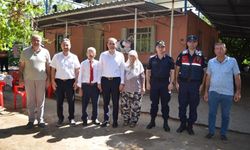 Kaymakam Murat Mete'den Kıbrıs Gazilerine anlamlı ziyaret