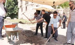 Konuralp 'te restorasyon öncesi son hazırlıklar yapılıyor