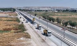 Konya Büyükşehir, 'Şehir Hastanesi-Yeni Sanayi Sitesi' tramvay hattı güzergahındaki bölgelerin yol altyapısını güçlendiriyor