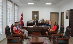 Köyceğiz Kaymakamı Kumcu, Dünya Şampiyonu Karahan'ı ağırladı
