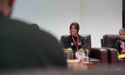 KTB ERVA Spor Okulu sporcularından Başkan Bağlamış'a ziyaret