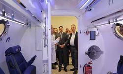 Kütahya'da hiperbarik oksijen tedavisi dönemi başladı