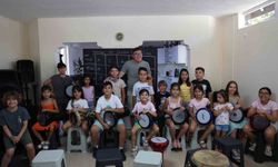 Marmaris'te çocuklar yaz kursunda