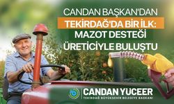 Mazot desteği üreticiyle buluştu