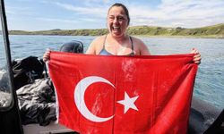 Melisa Uluarslan, Kuzey Kanalı'nı geçen 3. Türk kadın sporcu oldu