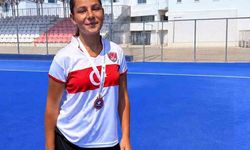 Muğlalı Hokey Milli oyuncu, Avrupa üçüncüsü oldu