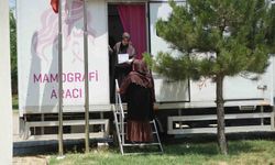 Muş'ta mobil mamografi aracıyla köy köy ücretsiz kanser taraması yapılıyor