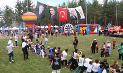 Olur Akdağ Festivali büyük coşkuyla başladı, çocuklar doyasıya eğlendi