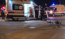 Otomobil ile motosiklet çarpıştı: 1 yaralı