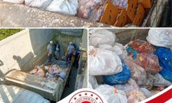 Sakarya'da bir işletmede 5 buçuk ton etiketsiz et ele geçirildi