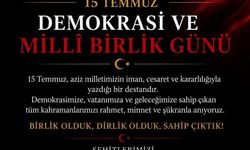 SATKOF ve USTKON Genel Başkanı Bay'dan 15 Temmuz mesajı