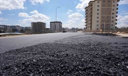 Şehitkamil'de 6 ayda 165 bin ton asfalt serildi