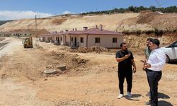 Şenköy'de afet konutları tamamlanma aşamasına geldi