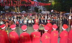 Sinop'ta 15 Temmuz Demokrasi ve Milli Birlik Günü kutlandı