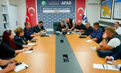 Sinop'ta afet mesaisi